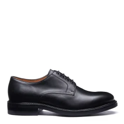 NPS Solovair Black Calf 4 Eye Gibson Shoe- Gibson Shoes|Logger Boots