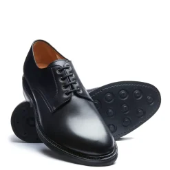 NPS Solovair Black Calf 4 Eye Gibson Shoe- Gibson Shoes|Logger Boots