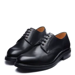 NPS Solovair Black Calf 4 Eye Gibson Shoe- Gibson Shoes|Logger Boots