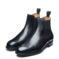 NPS Solovair Black Calf Chelsea Boot- Logger Boots|Chelsea Boots