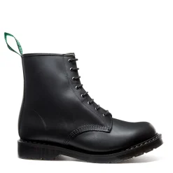 NPS Solovair Black Greasy 8 Eye Derby Boot & Zip Guard- Bundles|Logger Boots
