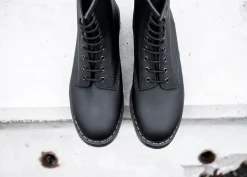 NPS Solovair 8 Eye Derby Boot-Women Derby Boots|Logger Boots
