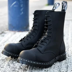NPS Solovair 10 Eye Steel Toe Capped Derby Boot-Women Derby Boots|Steel Toe Boots