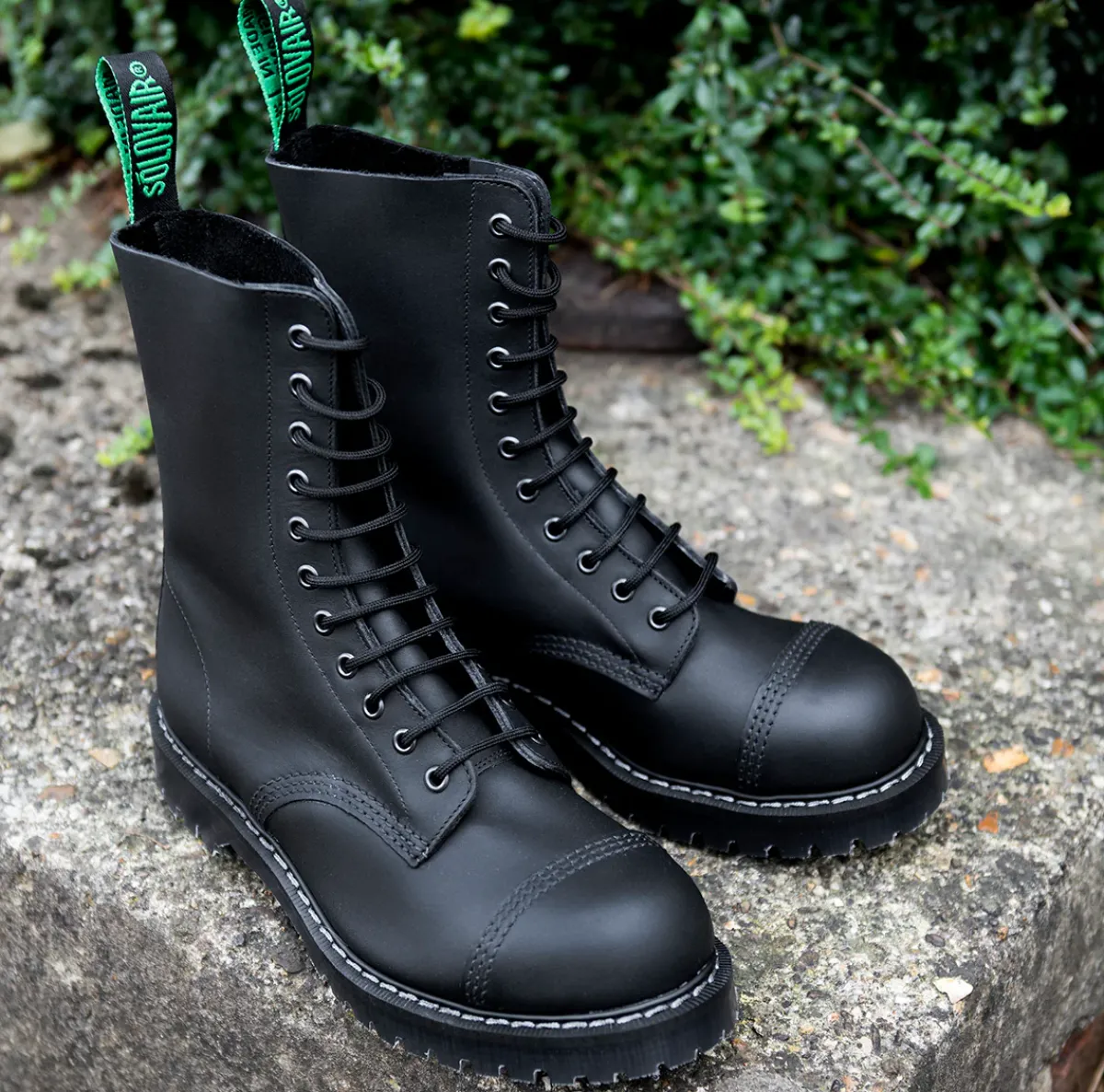 NPS Solovair 11 Eye Steel Toe Derby Boot- Logger Boots|Derby Boots