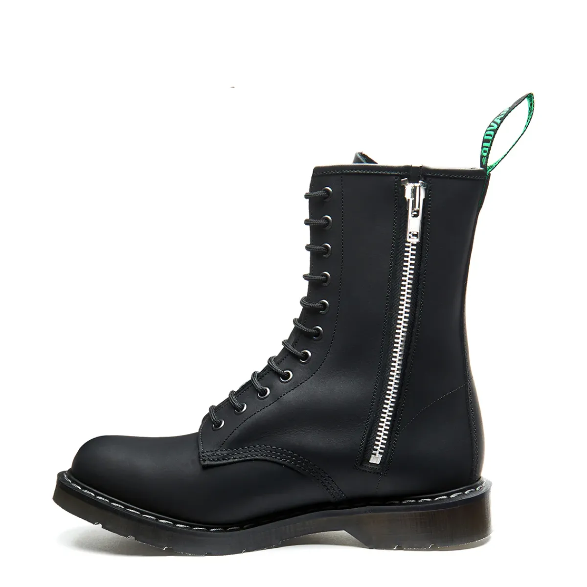 NPS Solovair 11 Eye Zip Derby Boot-Women Zip Boots|Derby Boots