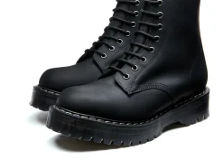 NPS Solovair 8 Eye Zipped Platform Derby Boot-Women Platform Boots|Zip Boots