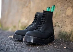 NPS Solovair 8 Eye Zipped Platform Derby Boot-Women Platform Boots|Zip Boots