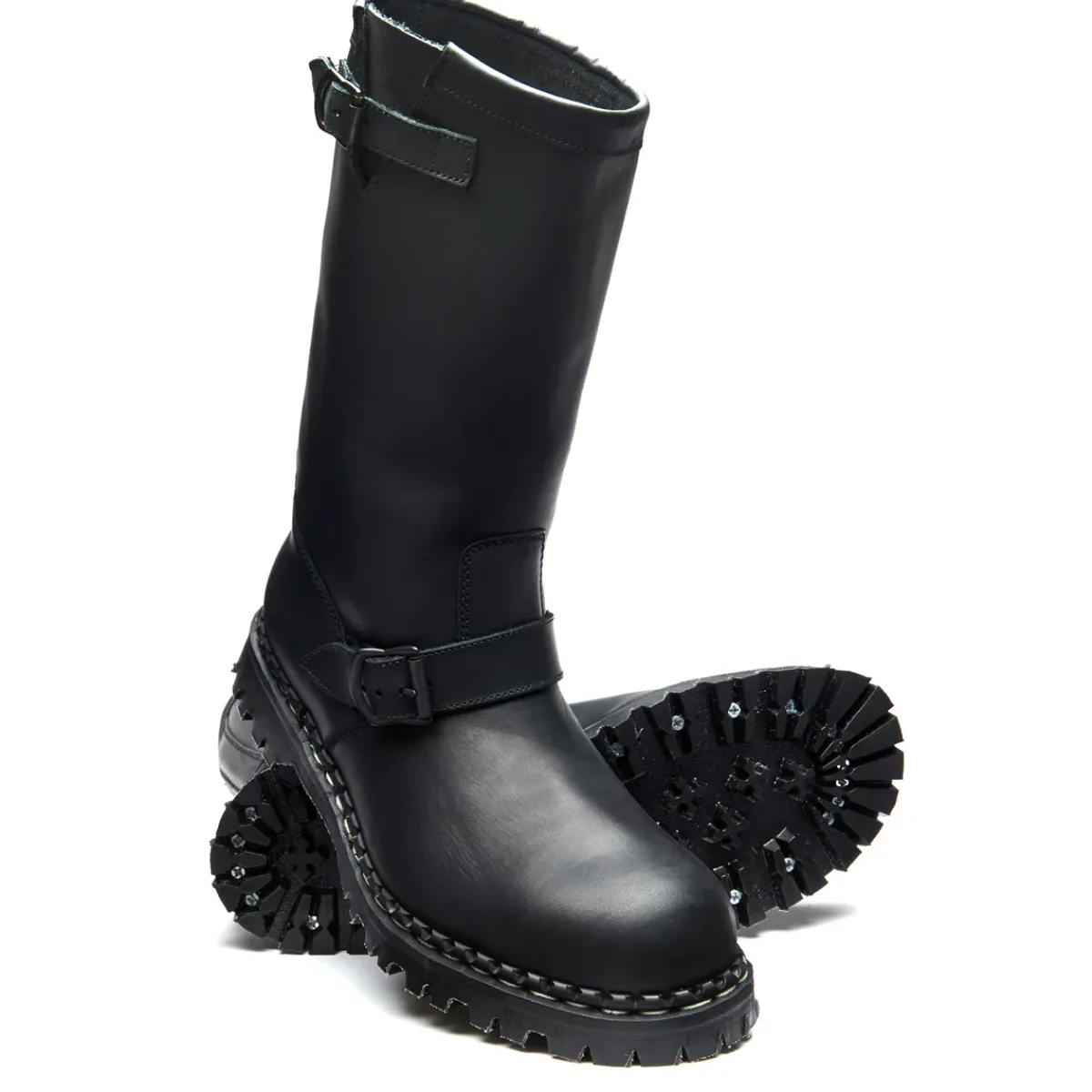 NPS Solovair Steel Toe Capped Biker Boot-Women Steel Toe Boots|Steel Toe Boots