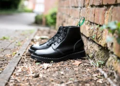 NPS Solovair 6 Eye Astronaut Boot-Women Derby Boots|Logger Boots