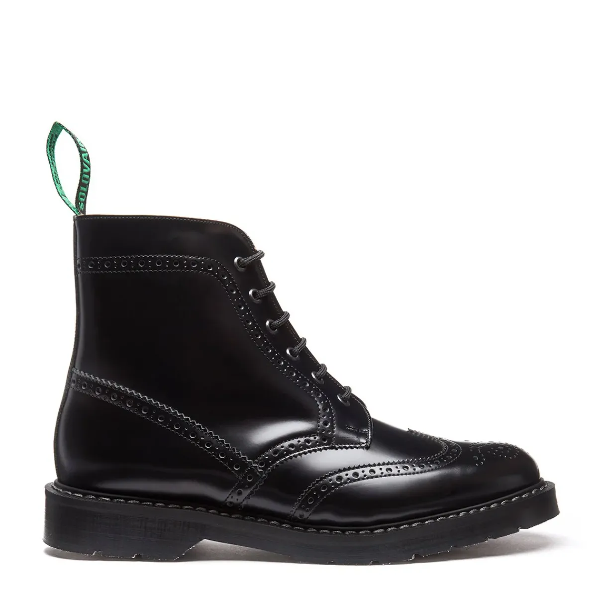 NPS Solovair 6 Eye Brogue Boot-Women Derby Boots|Logger Boots