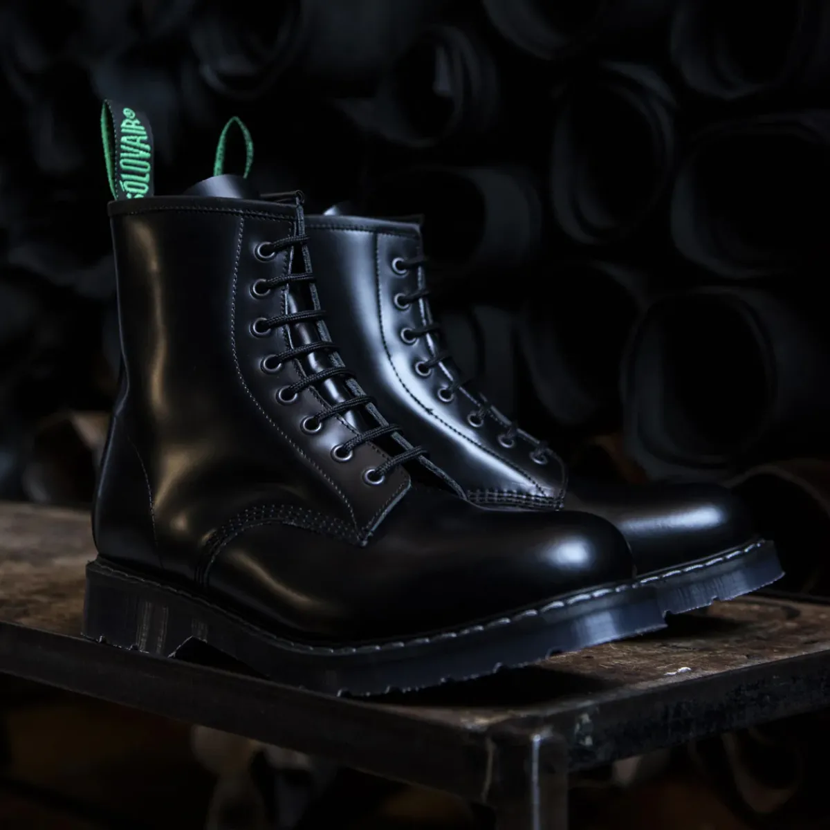 NPS Solovair 8 Eye Derby Boot-Women Derby Boots|Logger Boots