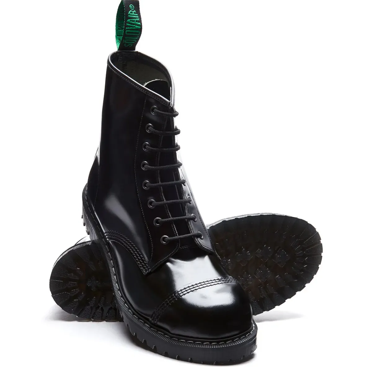 NPS Solovair 8 Eye Steel Toe Derby Boot- Steel Toe Boots|Logger Boots