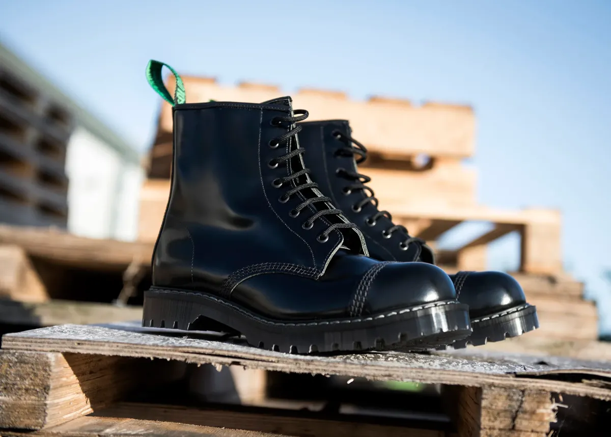 NPS Solovair 8 Eye Steel Toe Derby Boot- Steel Toe Boots|Logger Boots