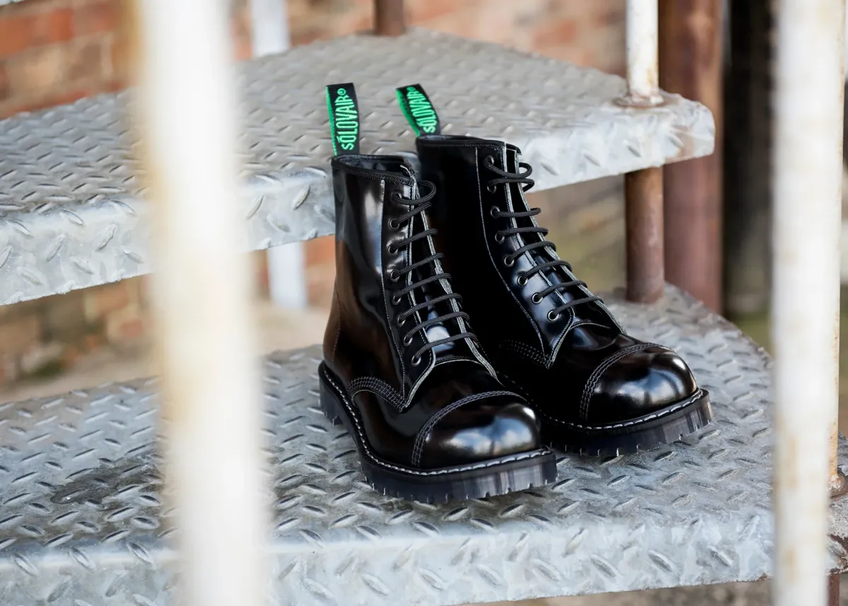 NPS Solovair 8 Eye Steel Toe Derby Boot- Steel Toe Boots|Logger Boots
