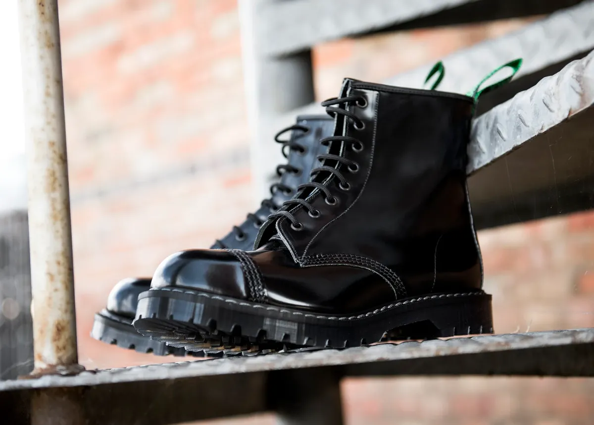 NPS Solovair 8 Eye Steel Toe Derby Boot- Steel Toe Boots|Logger Boots