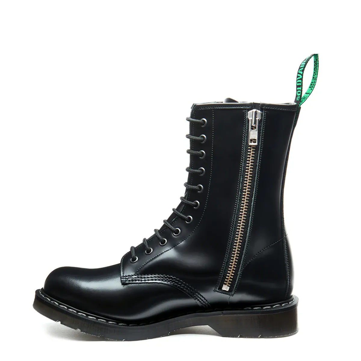 NPS Solovair 11 Eye Zip Derby Boot-Women Zip Boots|Derby Boots