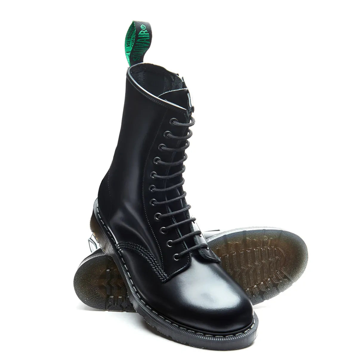 NPS Solovair 11 Eye Zip Derby Boot-Women Zip Boots|Derby Boots