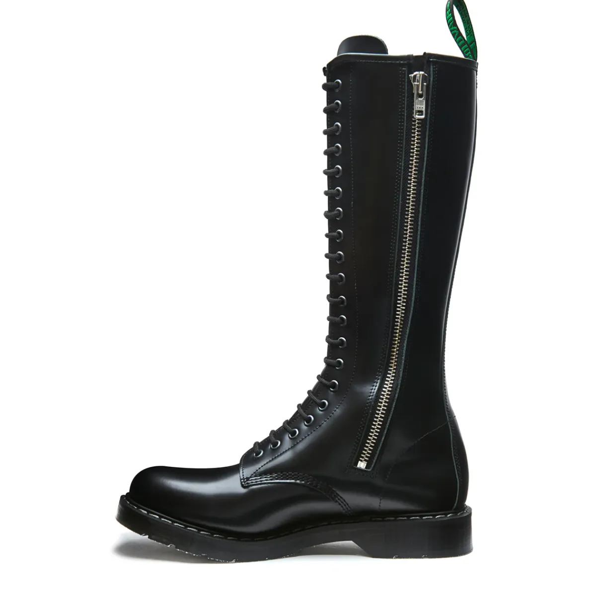 NPS Solovair 20 Eye Zip Derby Boot-Women Derby Boots|Zip Boots