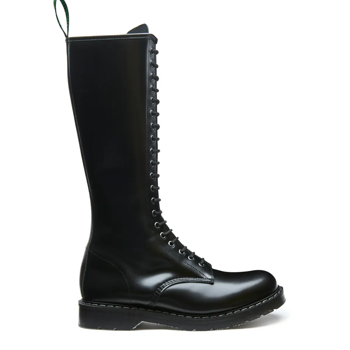 NPS Solovair 20 Eye Zip Derby Boot-Women Derby Boots|Zip Boots