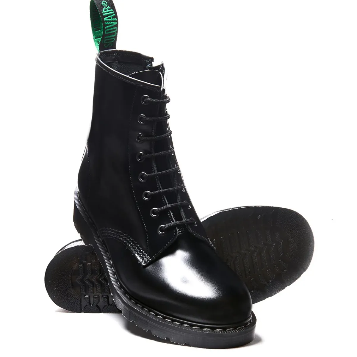 NPS Solovair 8 Eye Zip Derby Boot-Women Zip Boots|Derby Boots