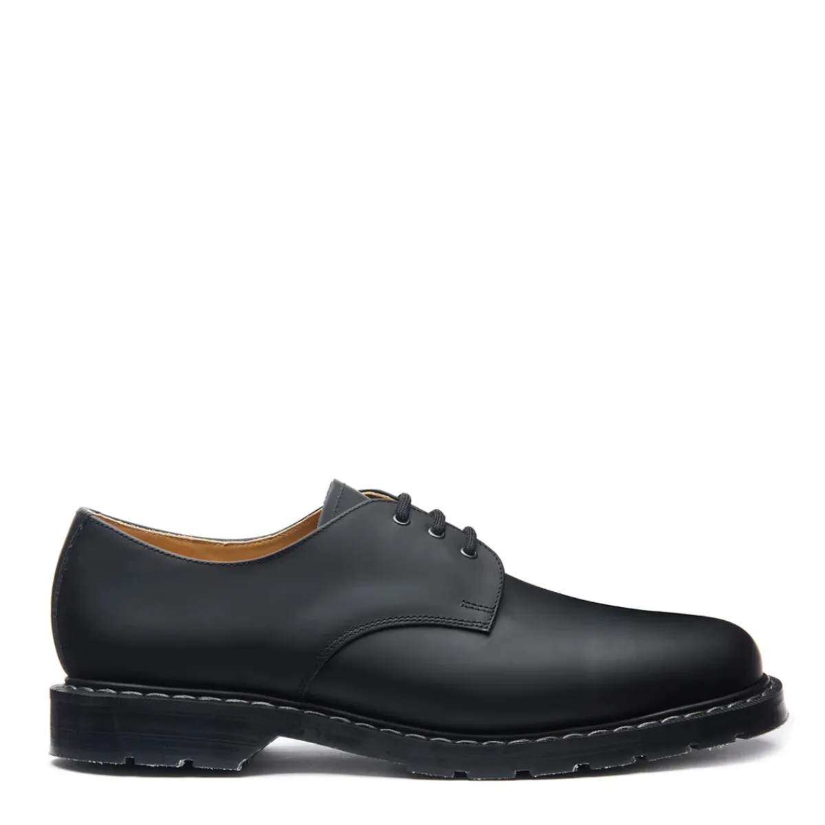 NPS Solovair Black Matte 3 Eye Gibson Shoe-Women Gibson Shoes|Gibson Shoes