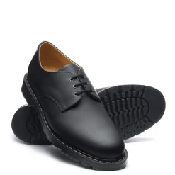 NPS Solovair Black Matte 3 Eye Gibson Shoe-Women Gibson Shoes|Gibson Shoes