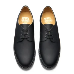NPS Solovair Black Matte 3 Eye Gibson Shoe-Women Gibson Shoes|Gibson Shoes
