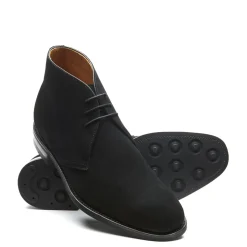 NPS Solovair Black Suede 3 Eye Chukka Boot- Logger Boots|Chukka Boots