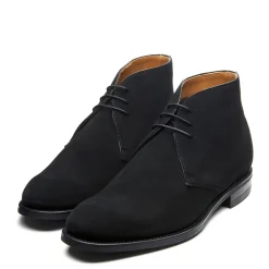 NPS Solovair Black Suede 3 Eye Chukka Boot- Logger Boots|Chukka Boots