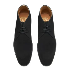 NPS Solovair Black Suede 3 Eye Chukka Boot- Logger Boots|Chukka Boots