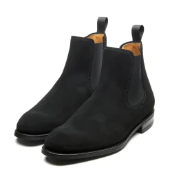 NPS Solovair Black Suede Chelsea Boot- Logger Boots|Chelsea Boots