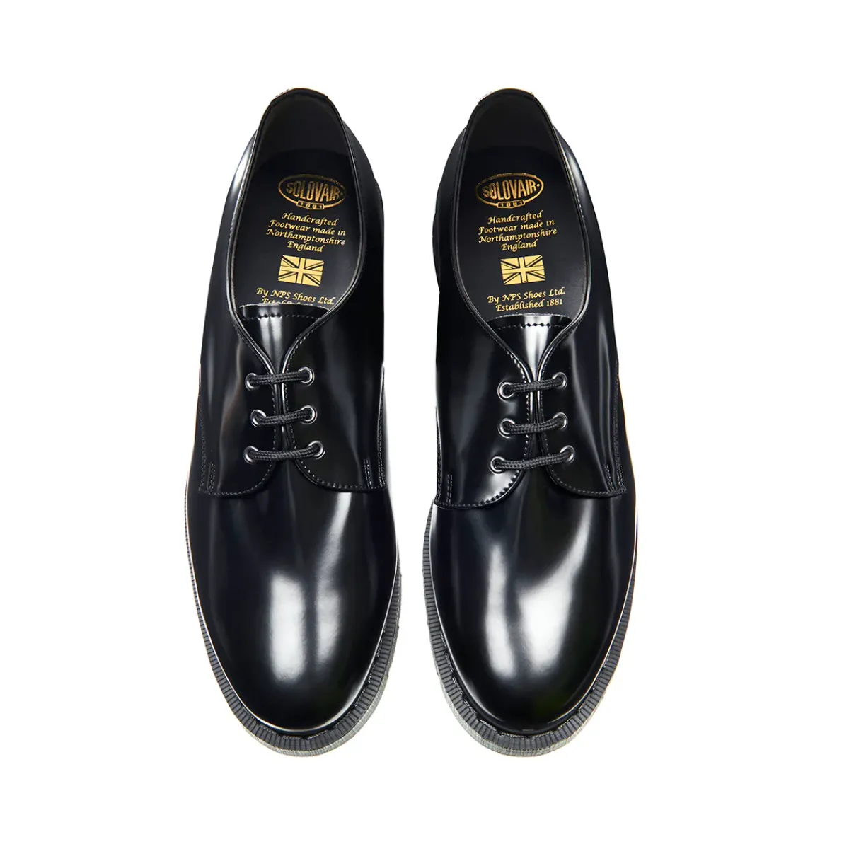 NPS Solovair Hi-Shine Gibson Shoe-Women Gibson Shoes|Gibson Shoes