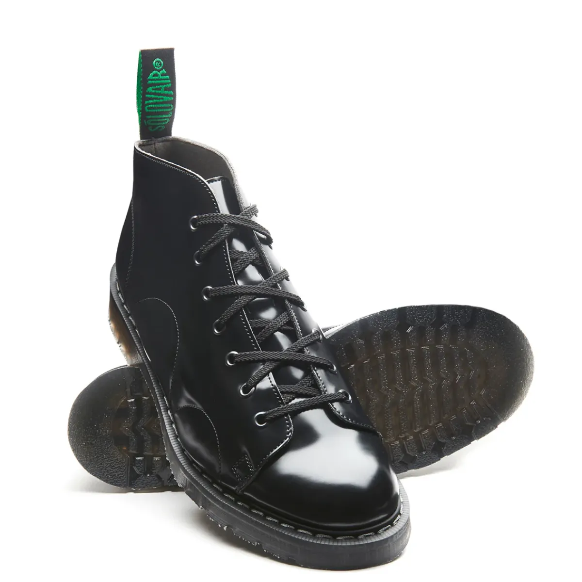 NPS Solovair Hi-Shine Monkey Boot-Women Vegan Boots|Monkey Boots
