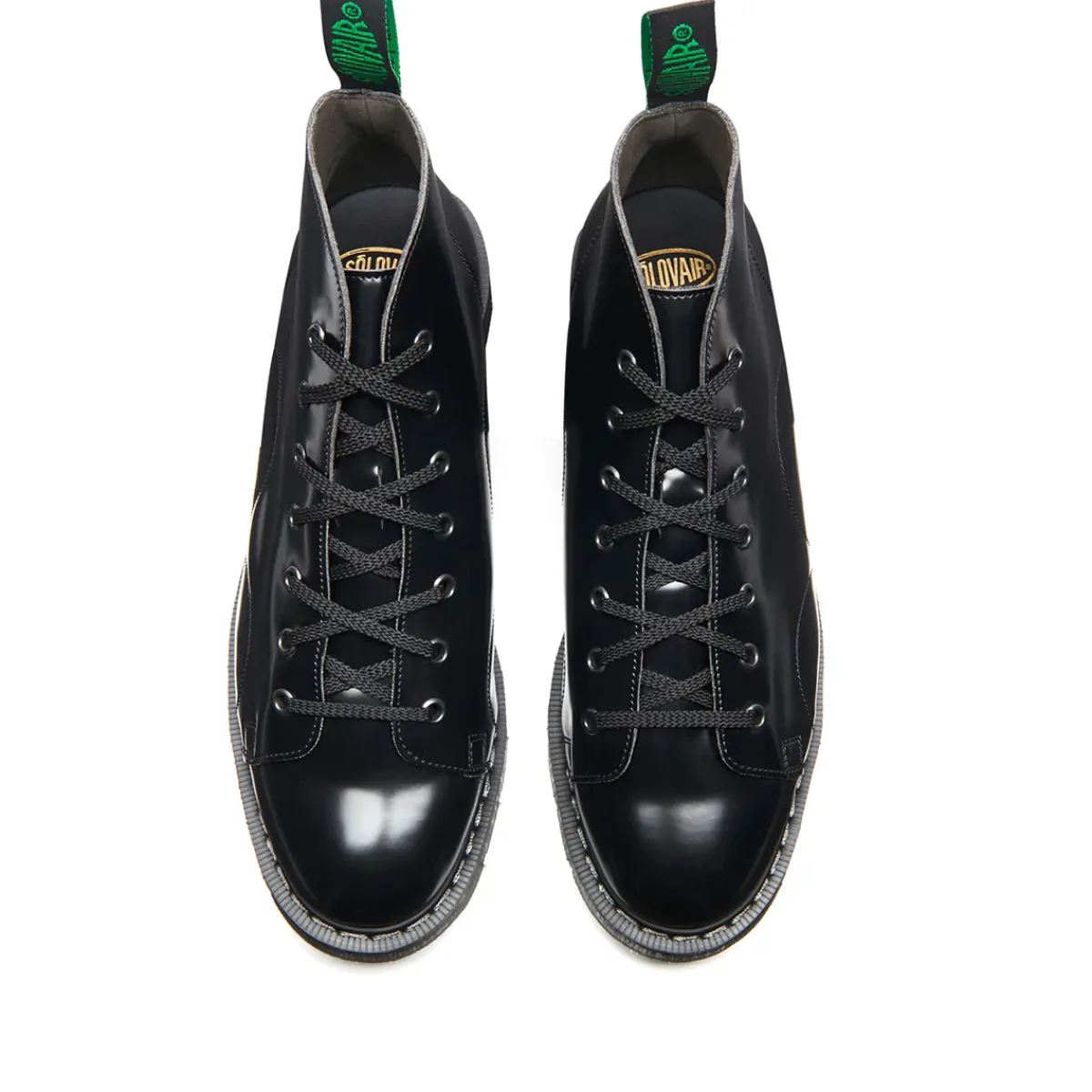 NPS Solovair Hi-Shine Monkey Boot-Women Vegan Boots|Monkey Boots
