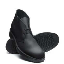 NPS Solovair Black Waxy Chukka Boot- Logger Boots|Chukka Boots