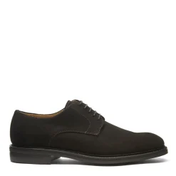 NPS Solovair Brown Suede 5 Eye Derby Shoe- Logger Boots|Gibson Shoes