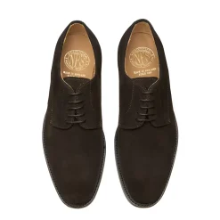 NPS Solovair Brown Suede 5 Eye Derby Shoe- Logger Boots|Gibson Shoes