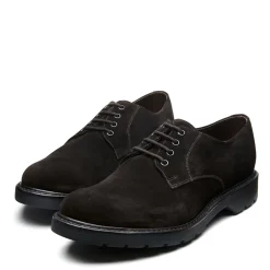NPS Solovair Brown Suede 4 Eye Plain Toe Gibson Shoe- Gibson Shoes|Logger Boots