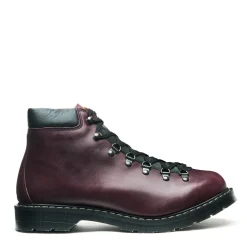 NPS Solovair Burgundy Gaucho Urban Hiker-Women Hiker Boots|Logger Boots