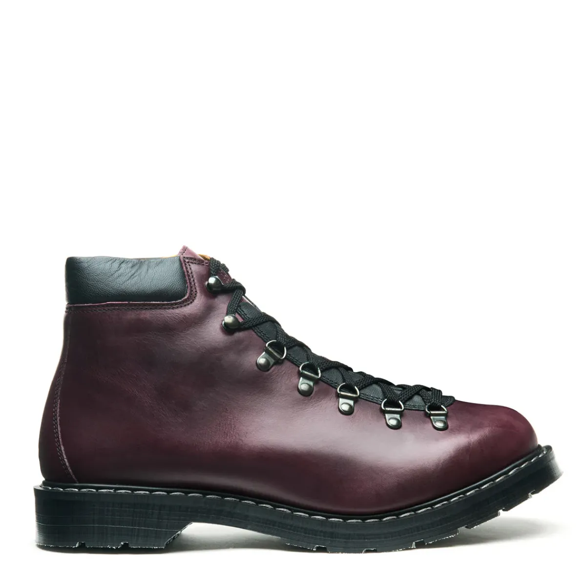 NPS Solovair Burgundy Gaucho Urban Hiker-Women Hiker Boots|Logger Boots