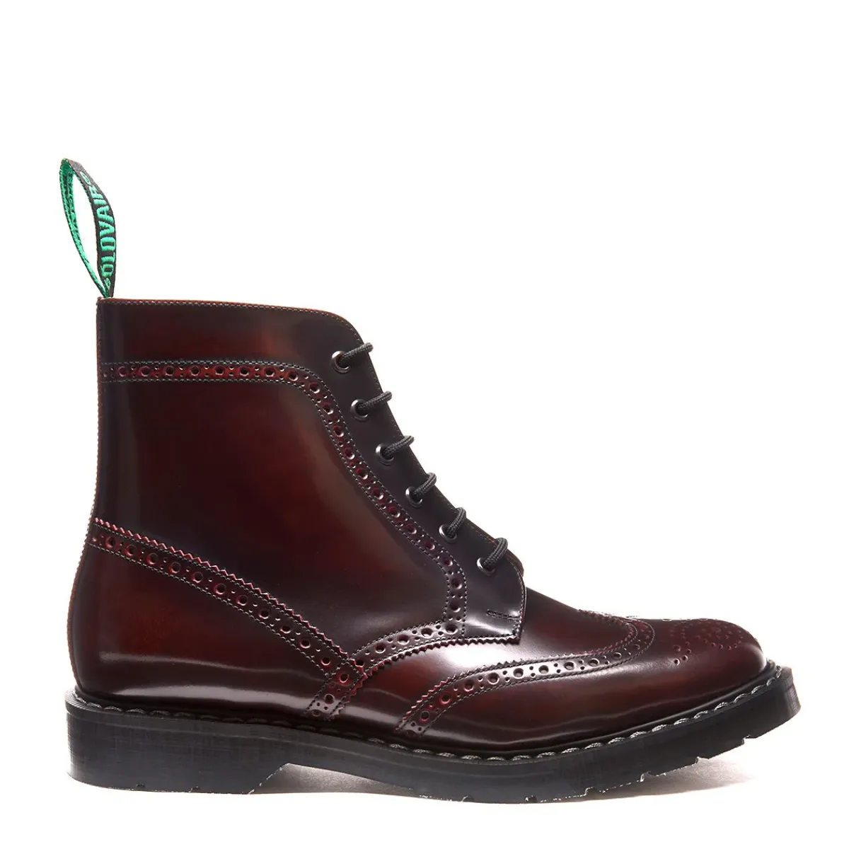 NPS Solovair 6 Eye Brogue Boot-Women Derby Boots|Brogue Boots