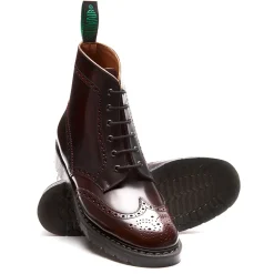 NPS Solovair 6 Eye Brogue Boot-Women Derby Boots|Brogue Boots