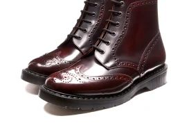 NPS Solovair 6 Eye Brogue Boot-Women Derby Boots|Brogue Boots