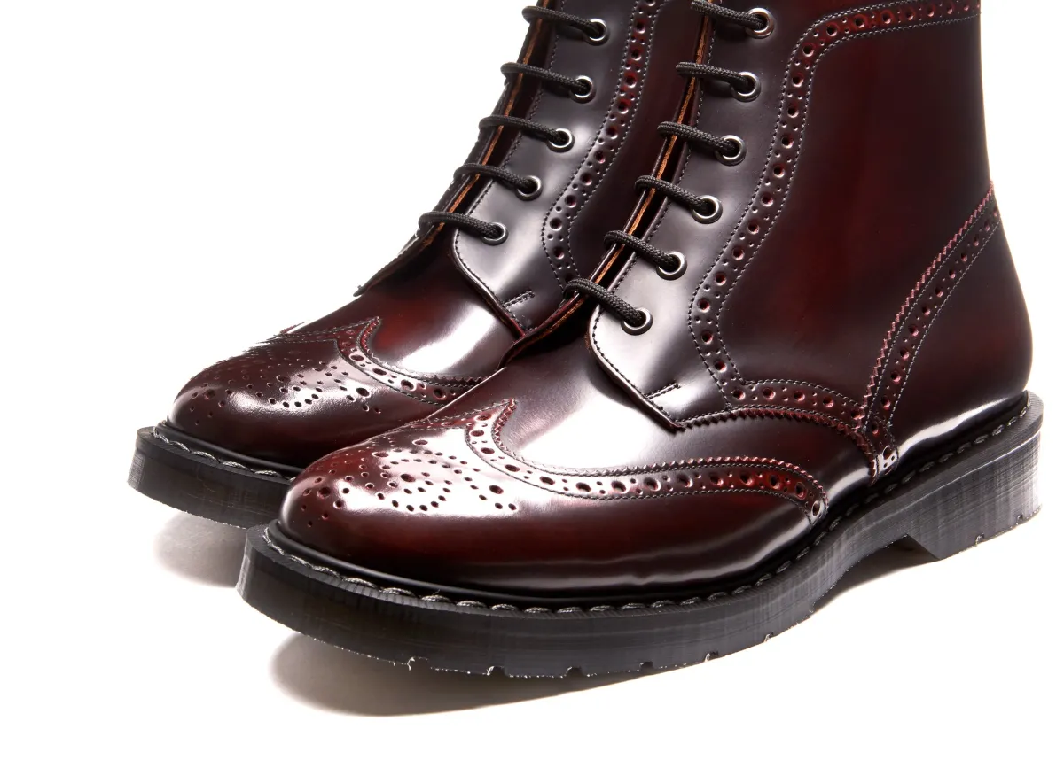 NPS Solovair 6 Eye Brogue Boot-Women Derby Boots|Brogue Boots