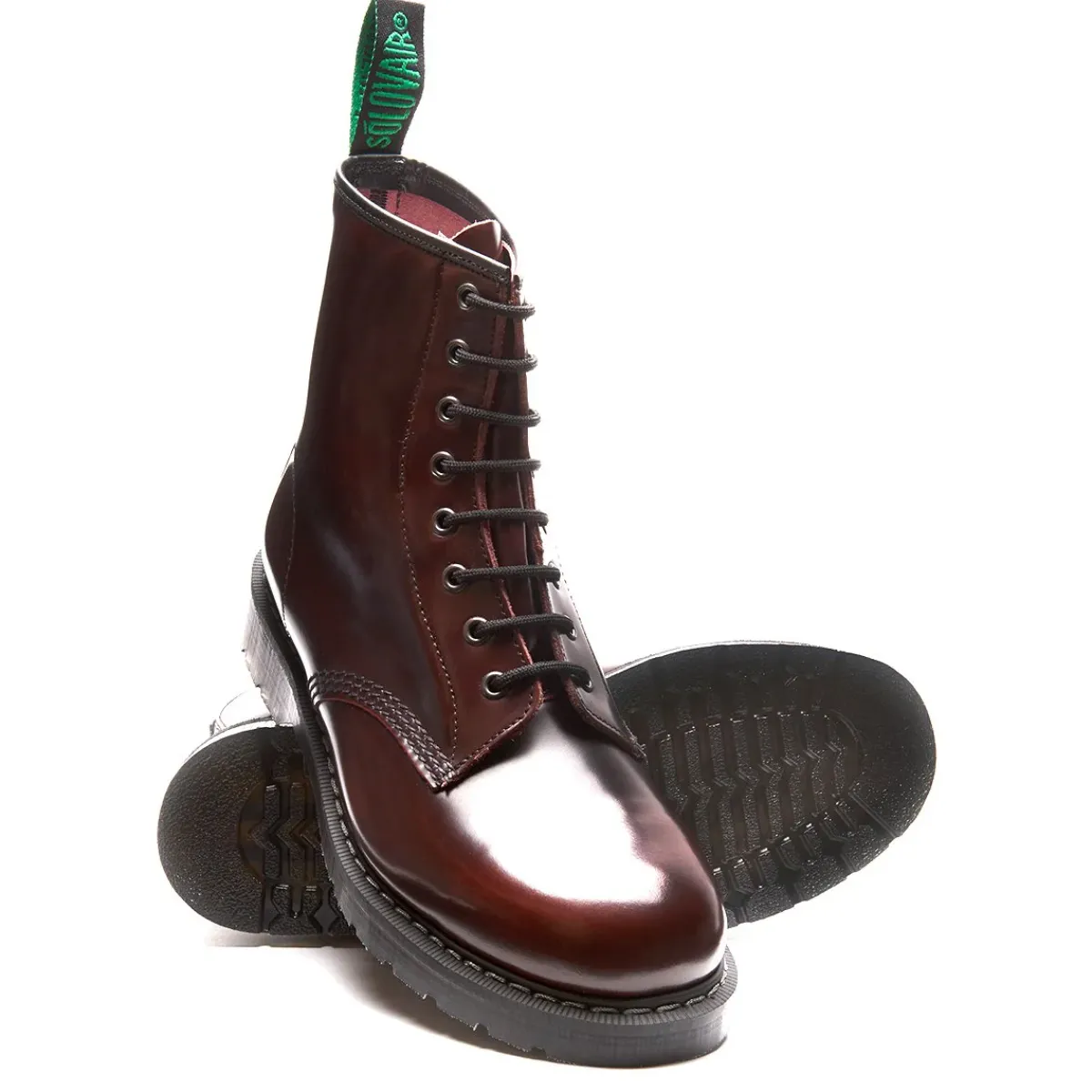 NPS Solovair 8 Eye Derby Boot-Women Derby Boots|Logger Boots