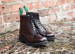 NPS Solovair 8 Eye Derby Boot-Women Derby Boots|Logger Boots