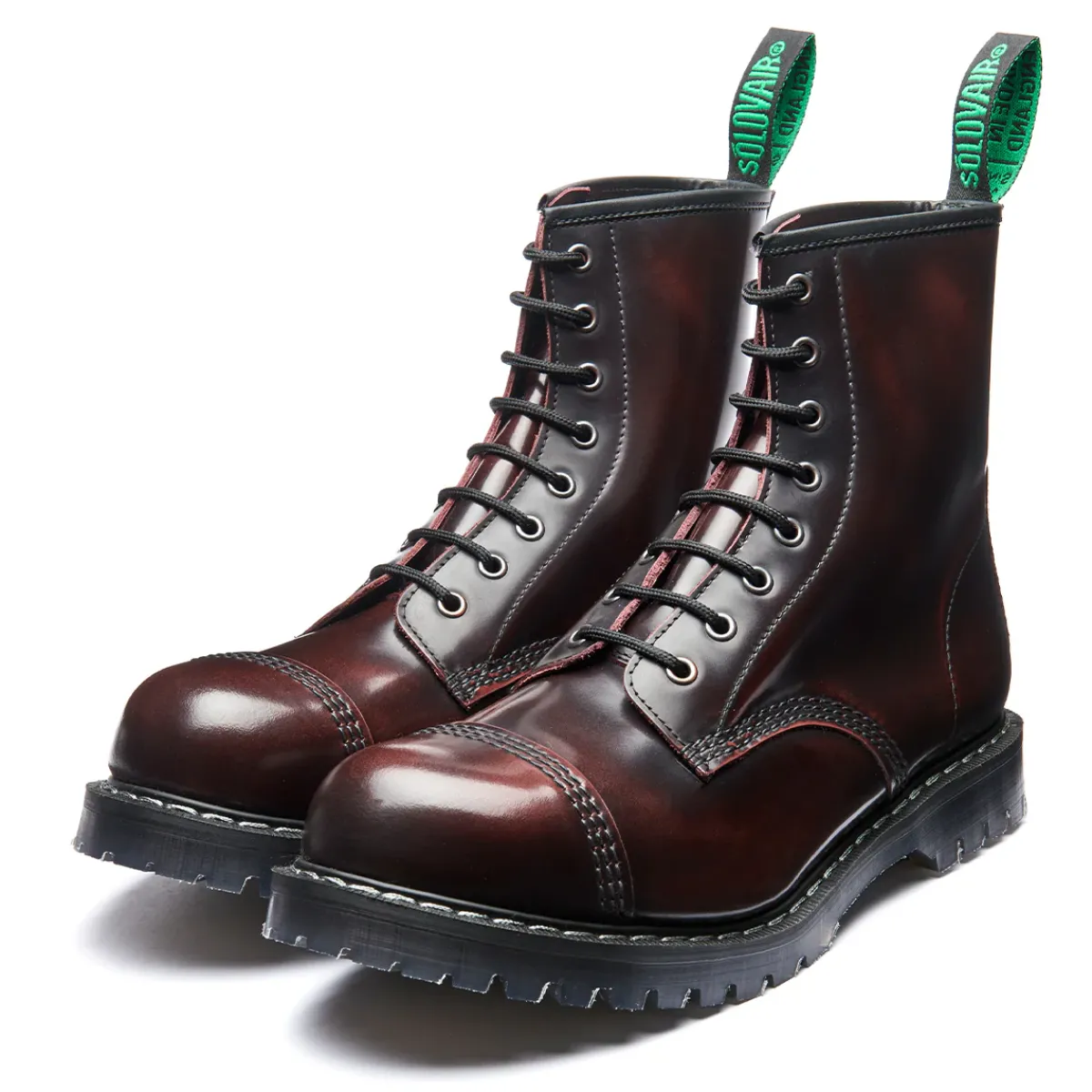 NPS Solovair 8 Eye Steel Toe Derby Boot- Steel Toe Boots|Logger Boots