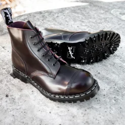 NPS Solovair 6 Eye Steel Toe Capped Derby Boot-Women Steel Toe Boots|Derby Boots
