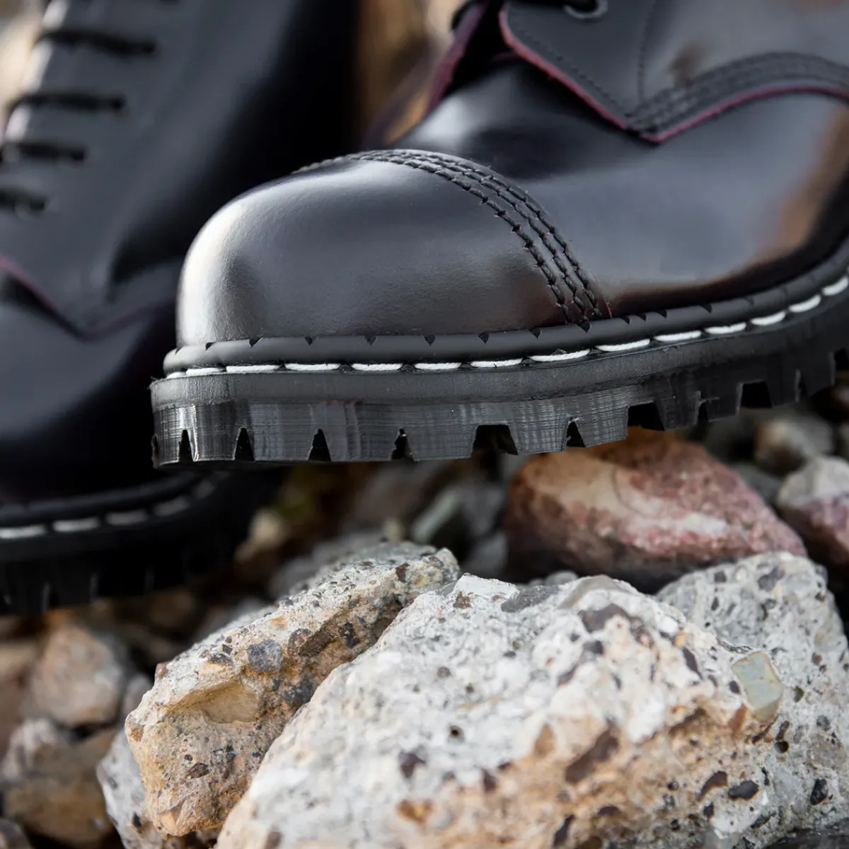 NPS Solovair 6 Eye Steel Toe Capped Derby Boot-Women Steel Toe Boots|Derby Boots