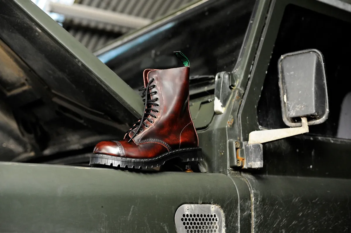 NPS Solovair 11 Eye Steel Toe Derby Boot- Steel Toe Boots|Logger Boots